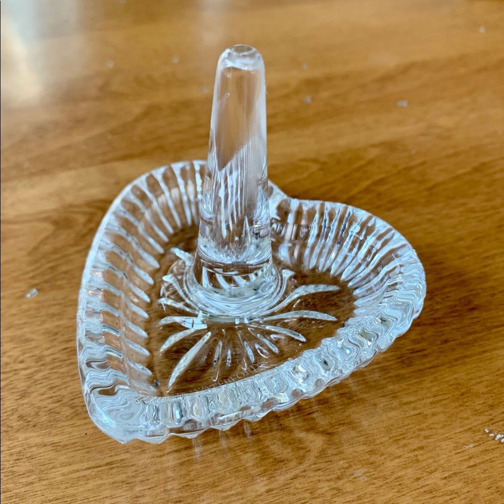 Waterford crystal heart ring dish